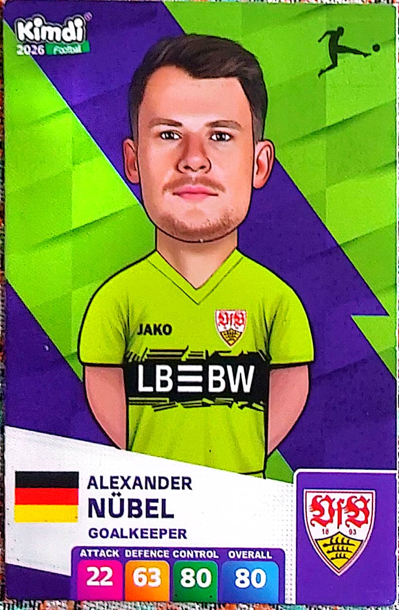 سه عدد کارت کیمدی ALEXANDER NUBEL و NICO SCHLOTTERBECK و JAMAL MUSIALA