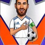 کارت کیمدی SERGIO RAMOS