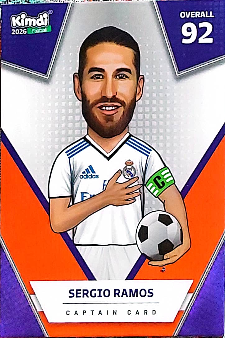 کارت کیمدی SERGIO RAMOS