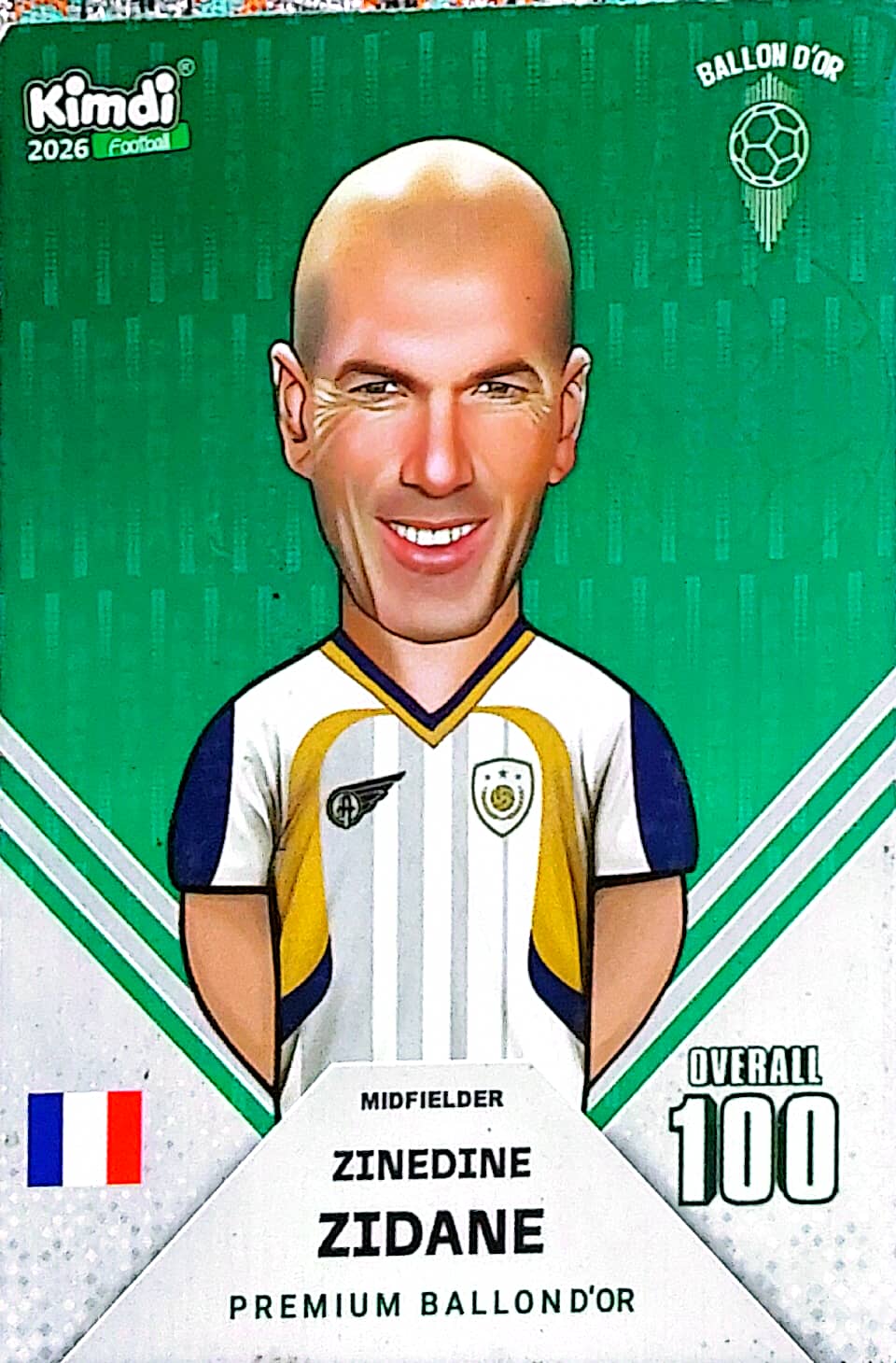 کارت کیمدی ZINEDINE ZIDANE